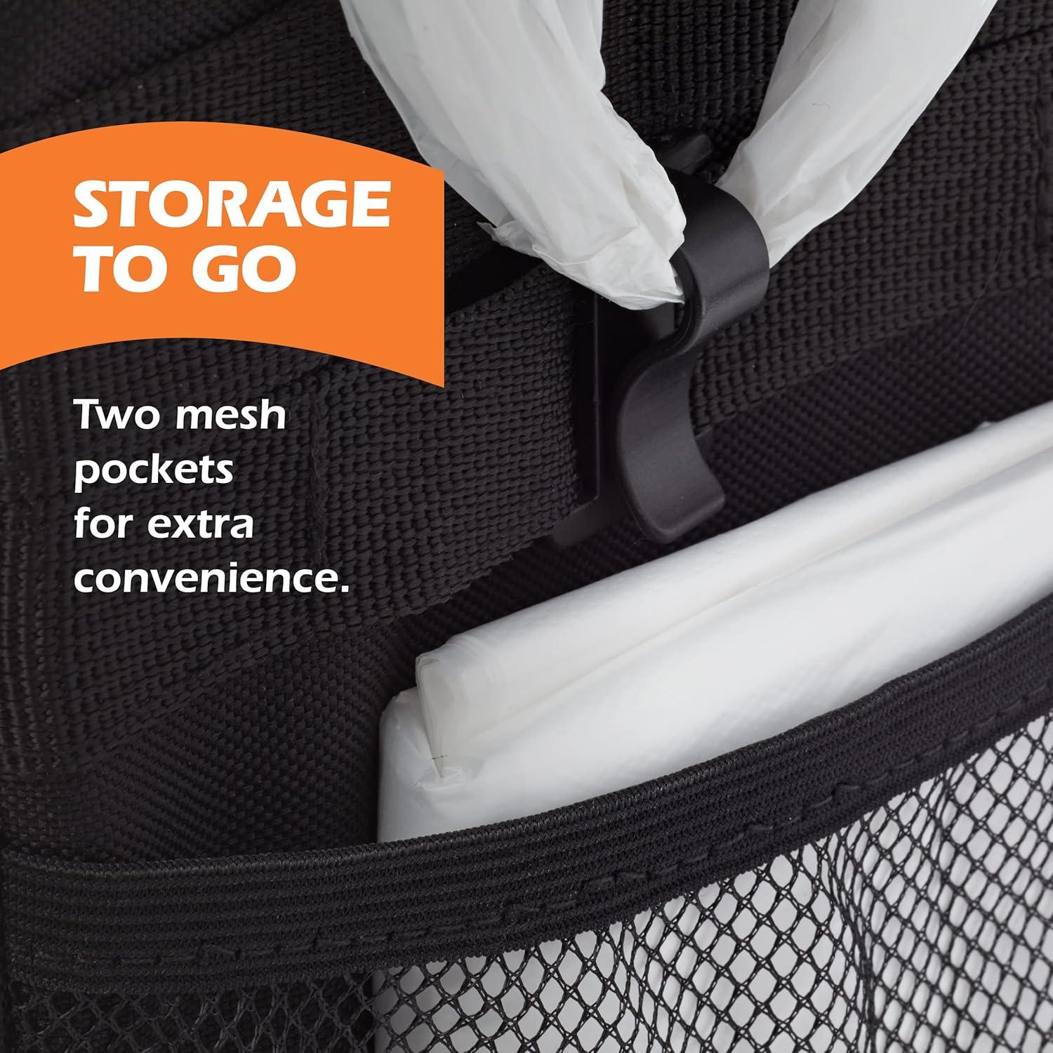 Basurero de Coche Plegable Drive Auto - A Prueba de Fugas, Negro