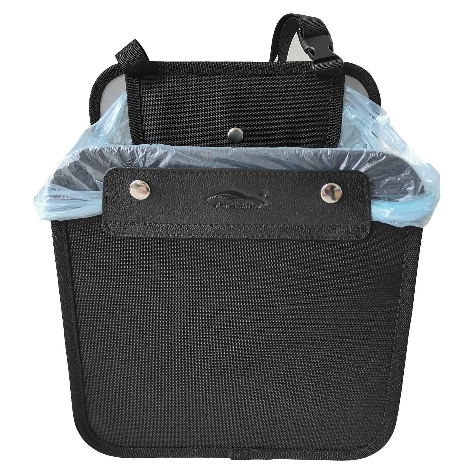 Bolsa de Basura para Auto AMEIQ 7.9L Portátil Negra