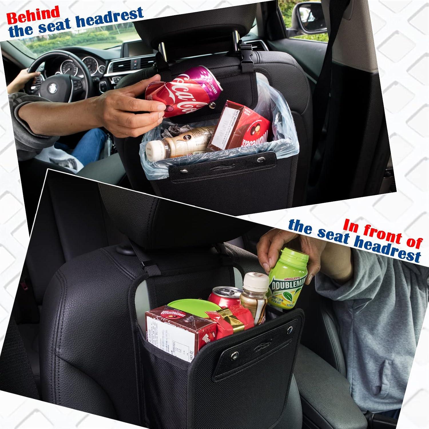 Bolsa de Basura para Auto AMEIQ 7.9L Portátil Negra