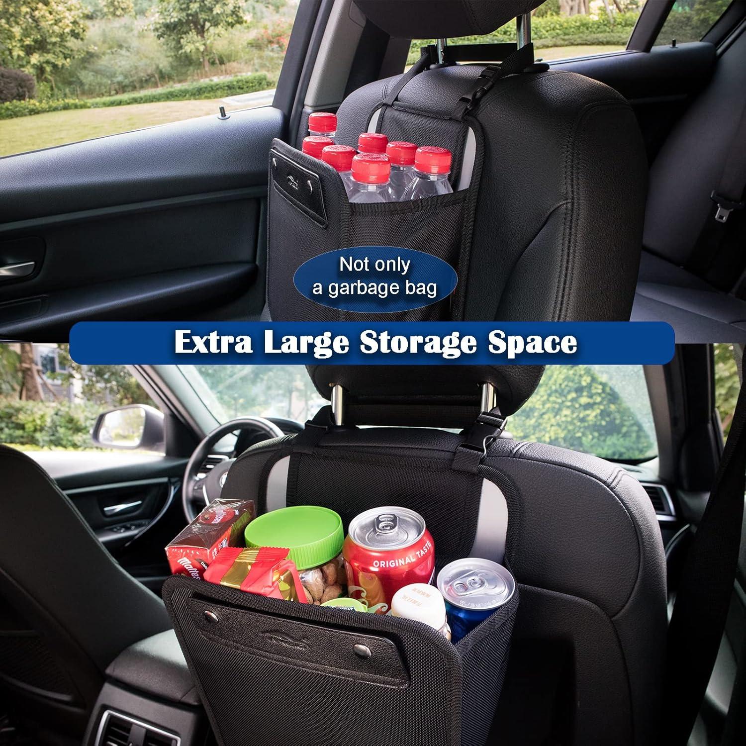 Bolsa de Basura para Auto AMEIQ 7.9L Portátil Negra