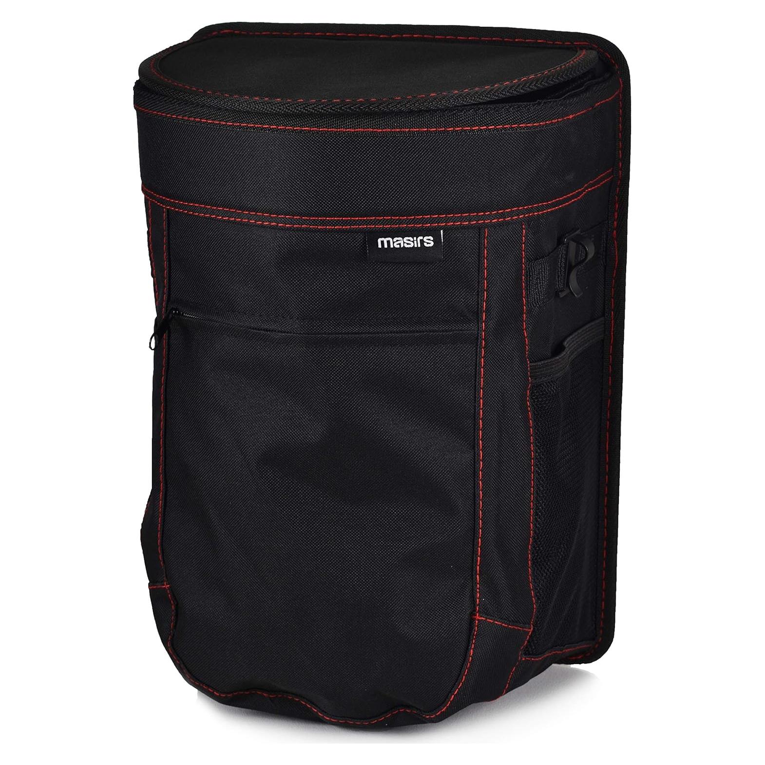 Basurero para Vehículo Masirs - 12L a Prueba de Fugas Negro