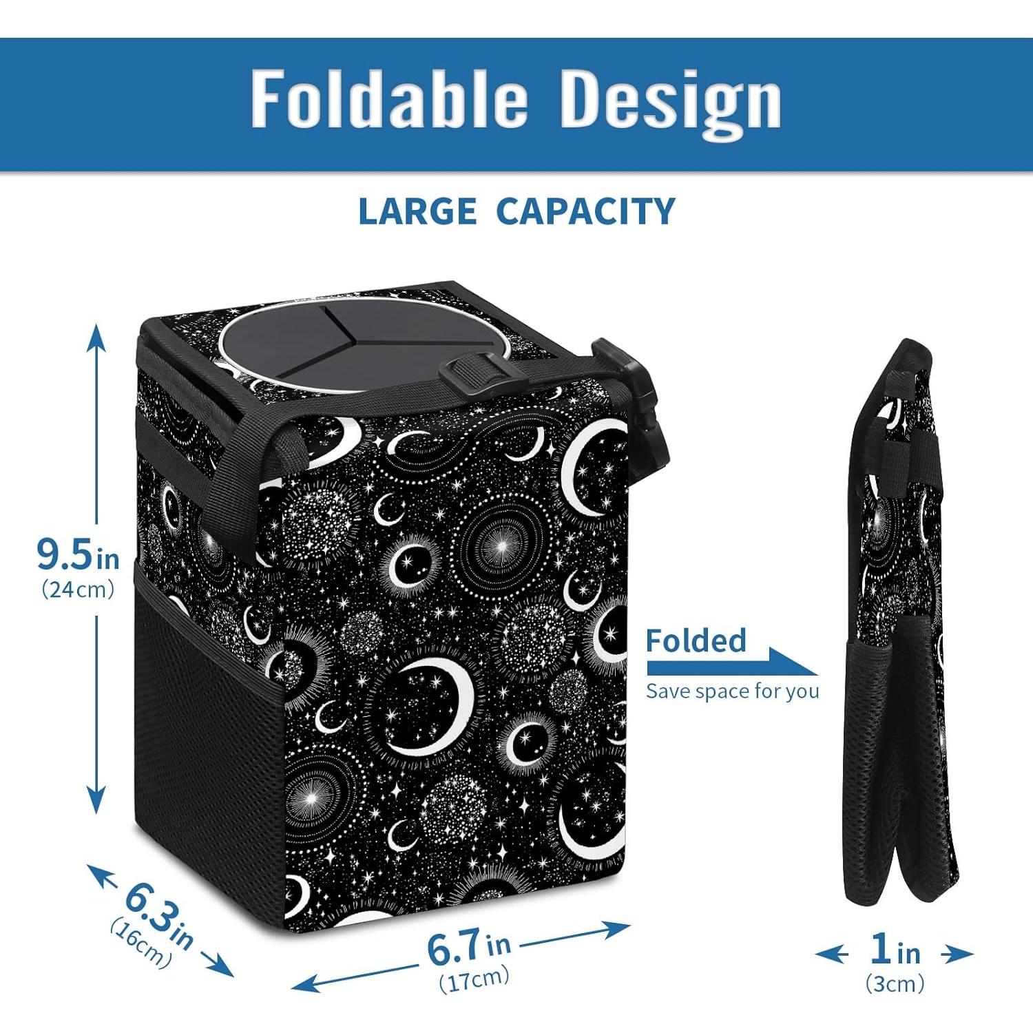 Basurero de Coche GACTIVITY Plegable a Prueba de Agua 24.1x16x17cm