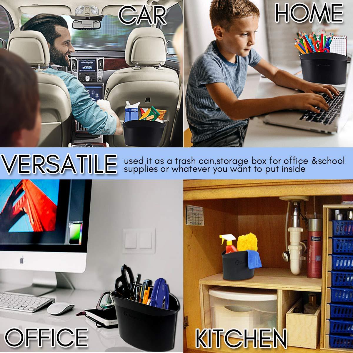 Basurero Colgante Portátil ZONETECH para Auto - Compacto 29.2x10.9x26.7 cm