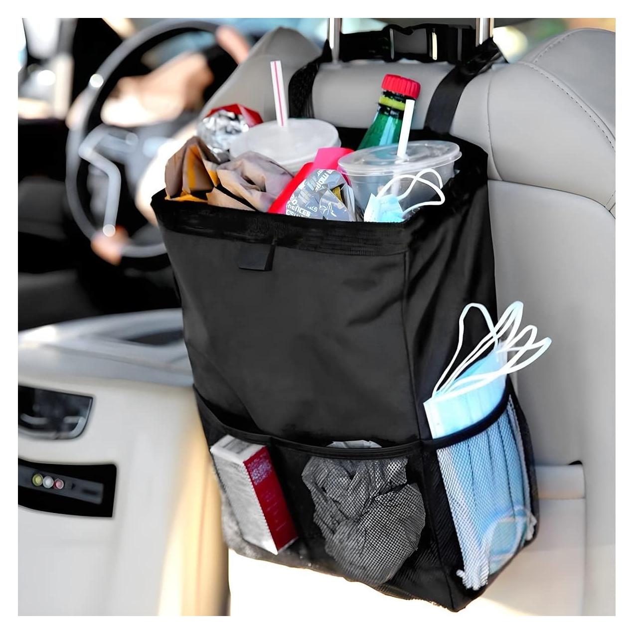 Bolsa de Basura para Automóvil MCNULGUR Negra Impermeable