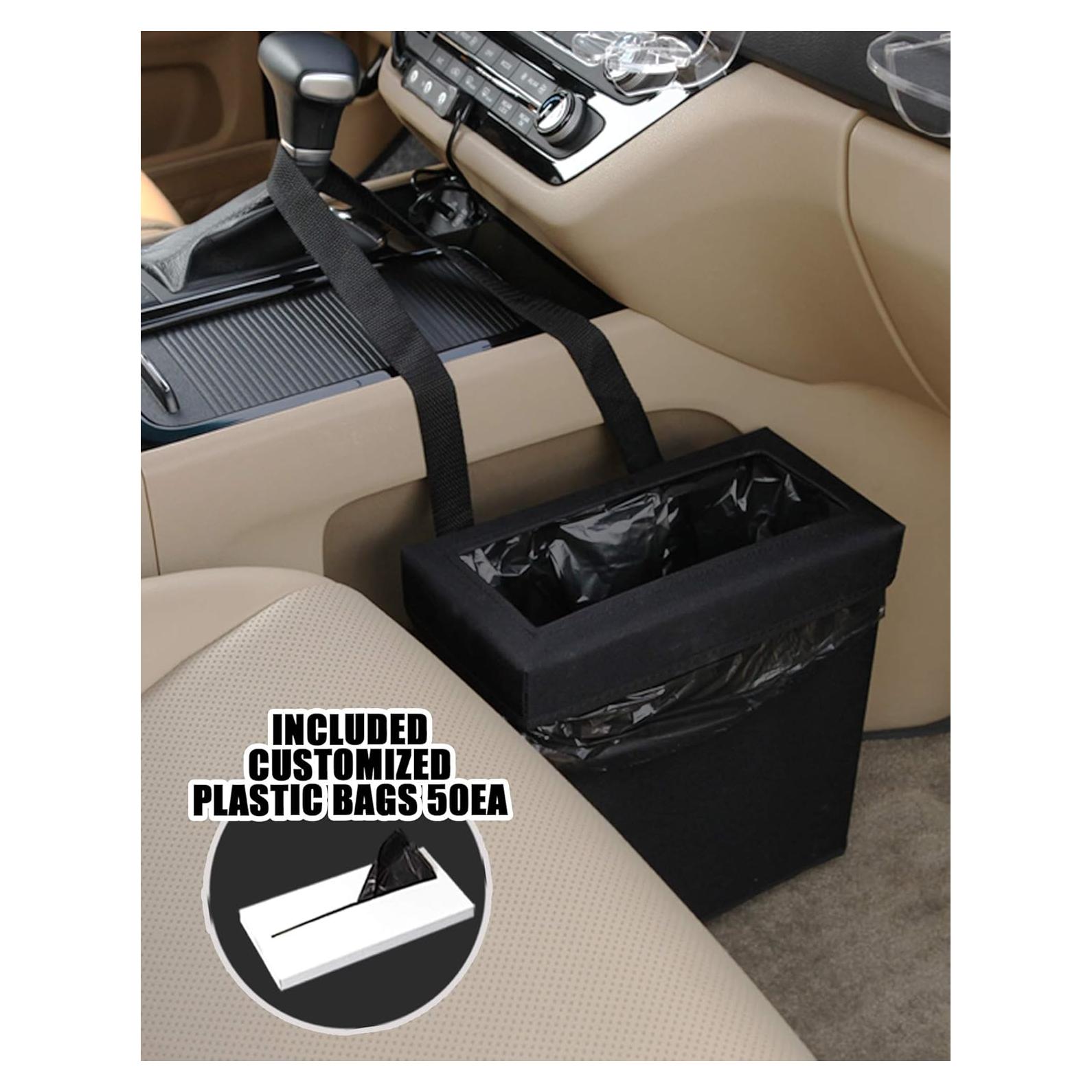 Basurero de Auto KMMOTORS Aladino Mediano con Bolsas Incluidas
