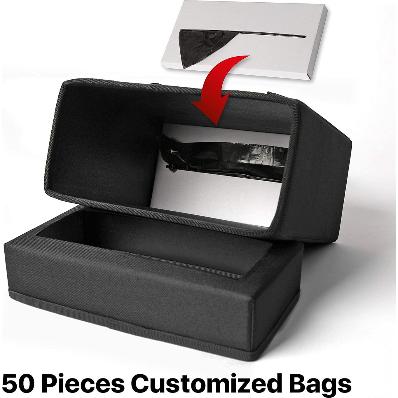 Basurero de Auto KMMOTORS Aladino Mediano con Bolsas Incluidas