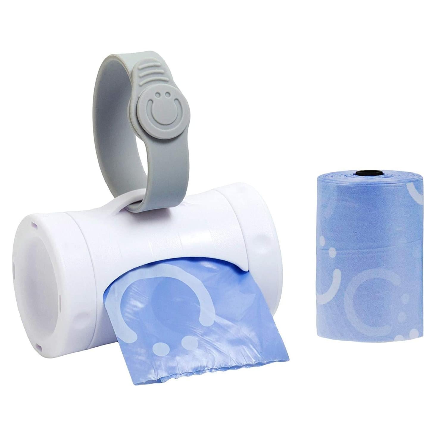 Dispensador de Bolsas Ubbi Blanco con Aroma a Lavanda 1 Cuenta