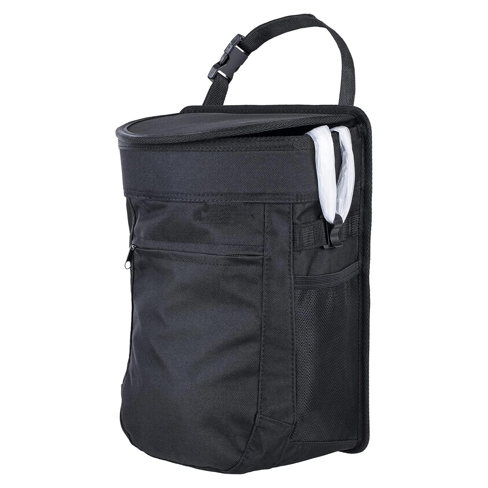 Basurero para Auto YongYiShangMao 9.46L Impermeable Negro