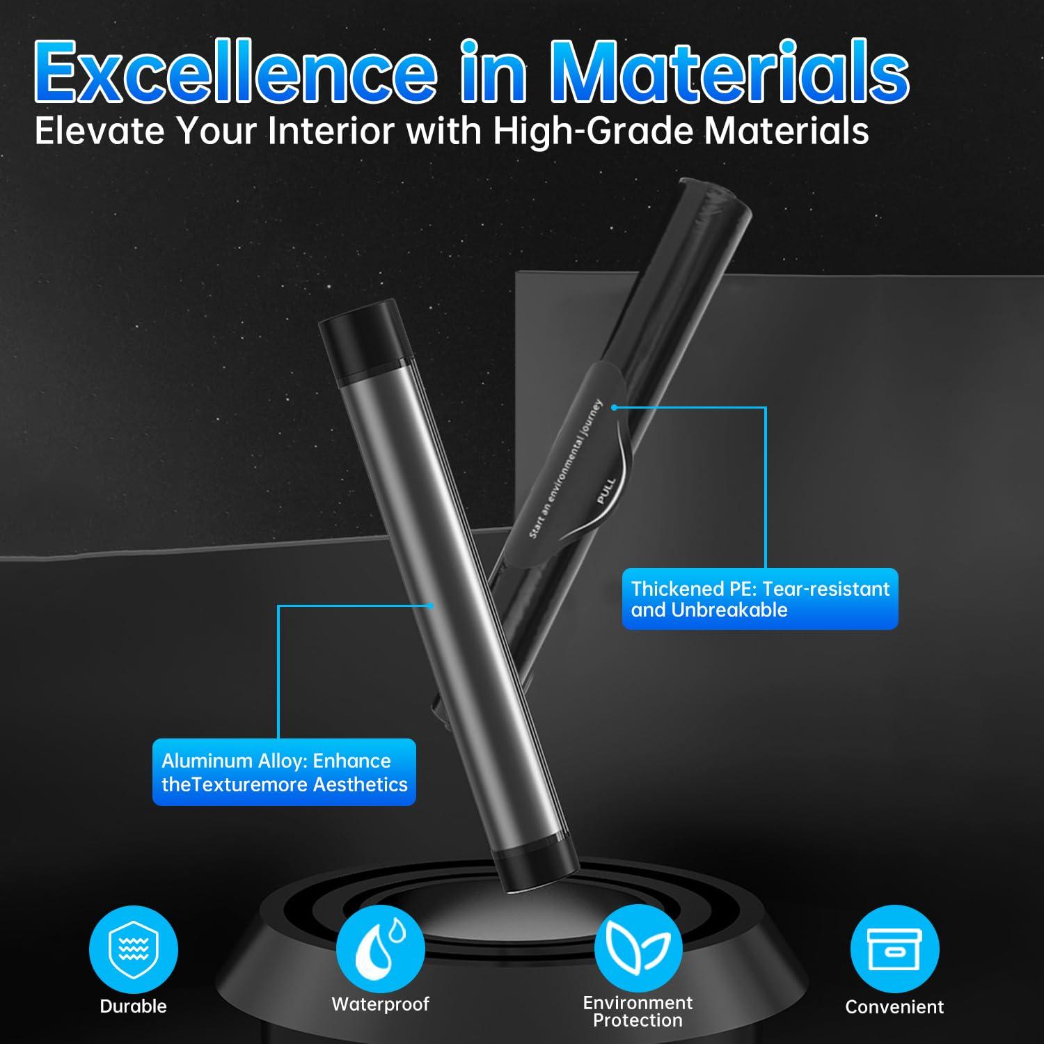 Basurero Colgante para Auto Zekrom 2 en 1 Gris Aluminio