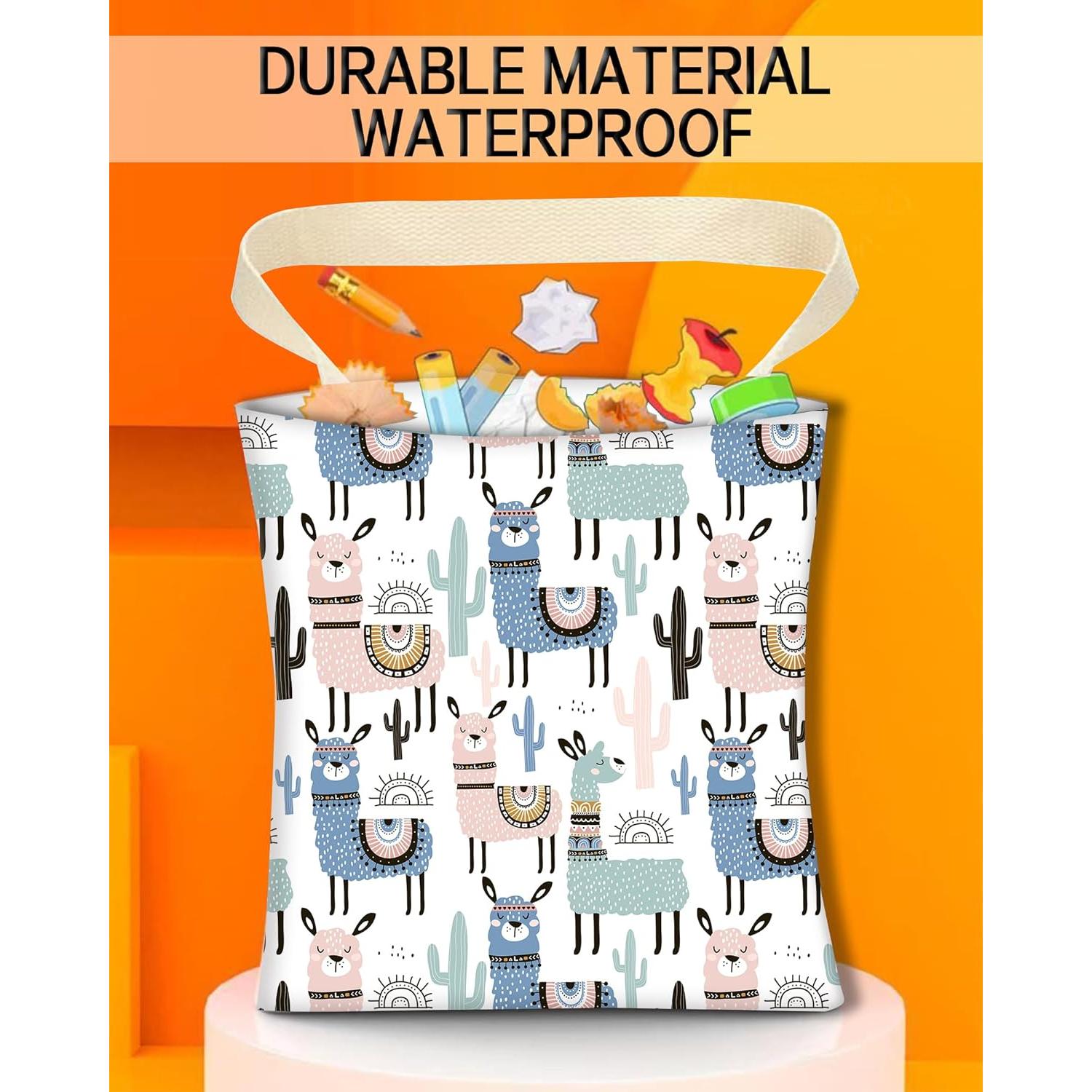 Basurero Colgante para Auto ANKVRP Llamas Lindas 30x24cm