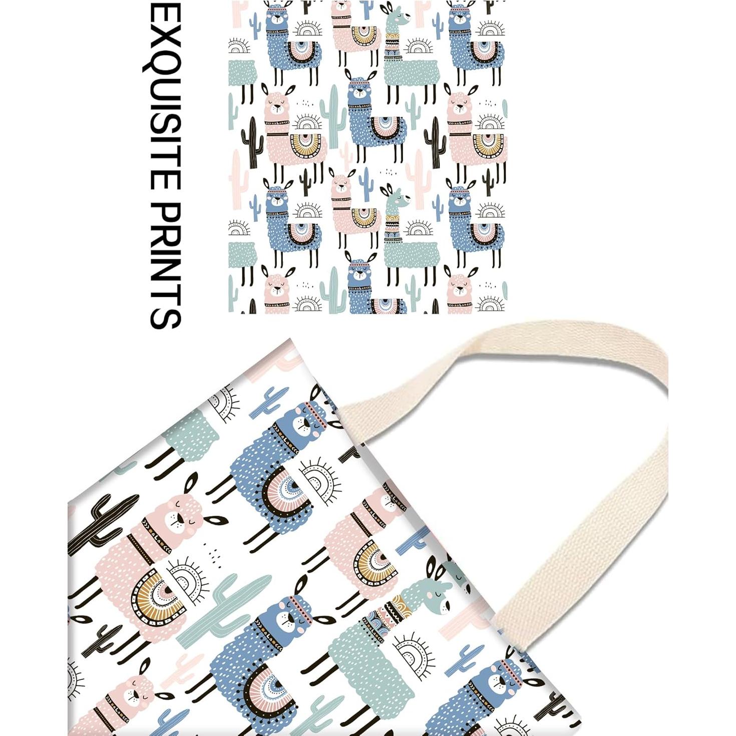 Basurero Colgante para Auto ANKVRP Llamas Lindas 30x24cm