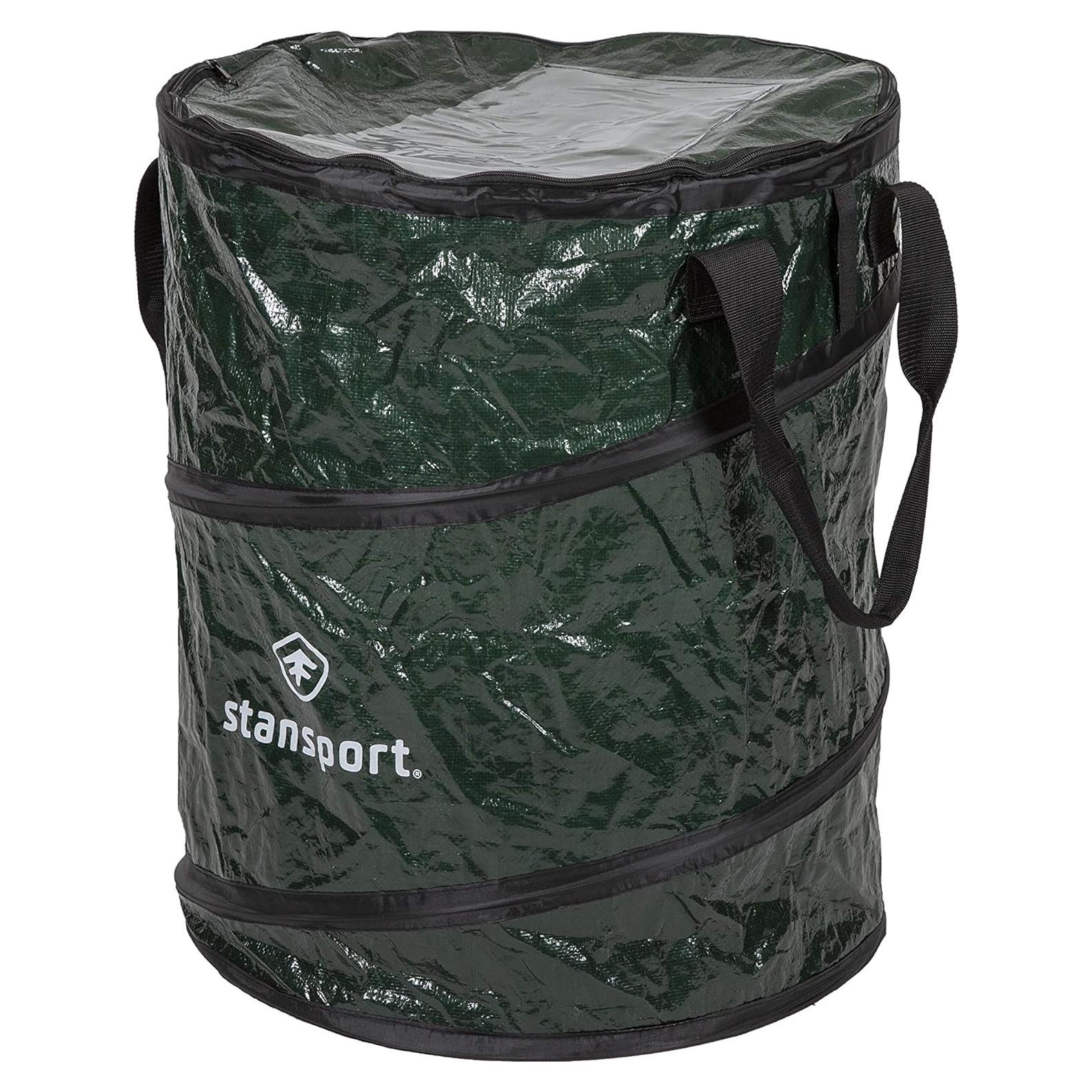 Contenedor de Basura Plegable Stansport 80L Verde
