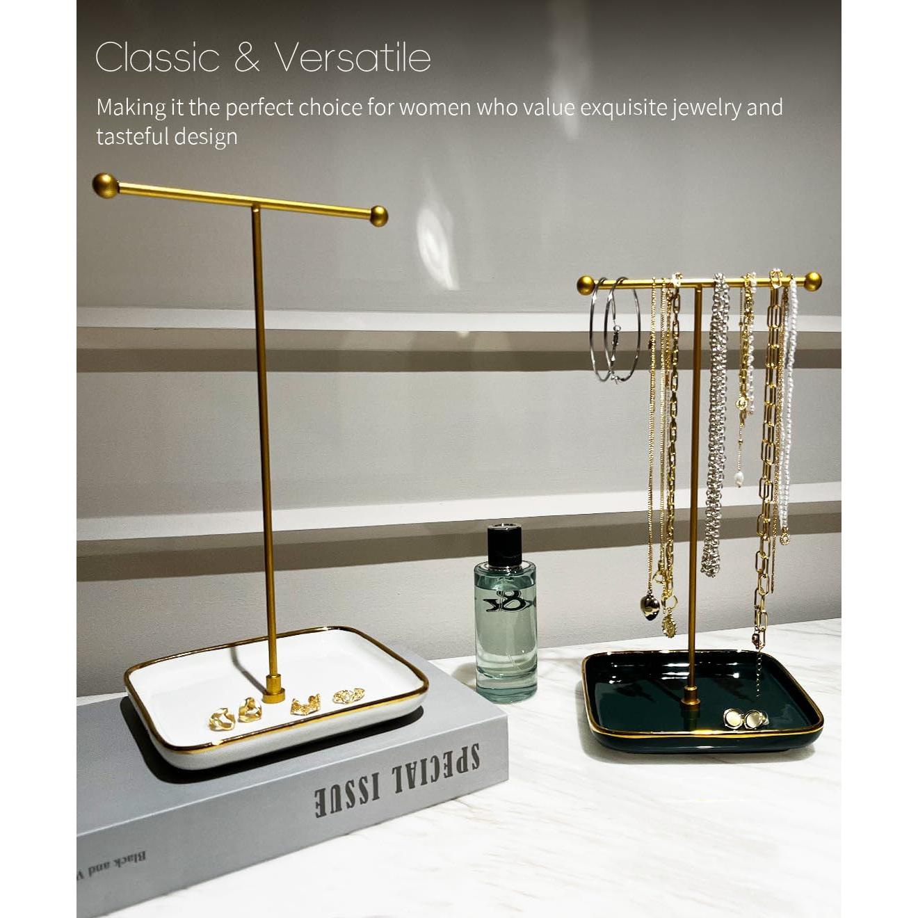 Soporte para Collares VROOMIUM Cerámica 30.48 cm Blanco