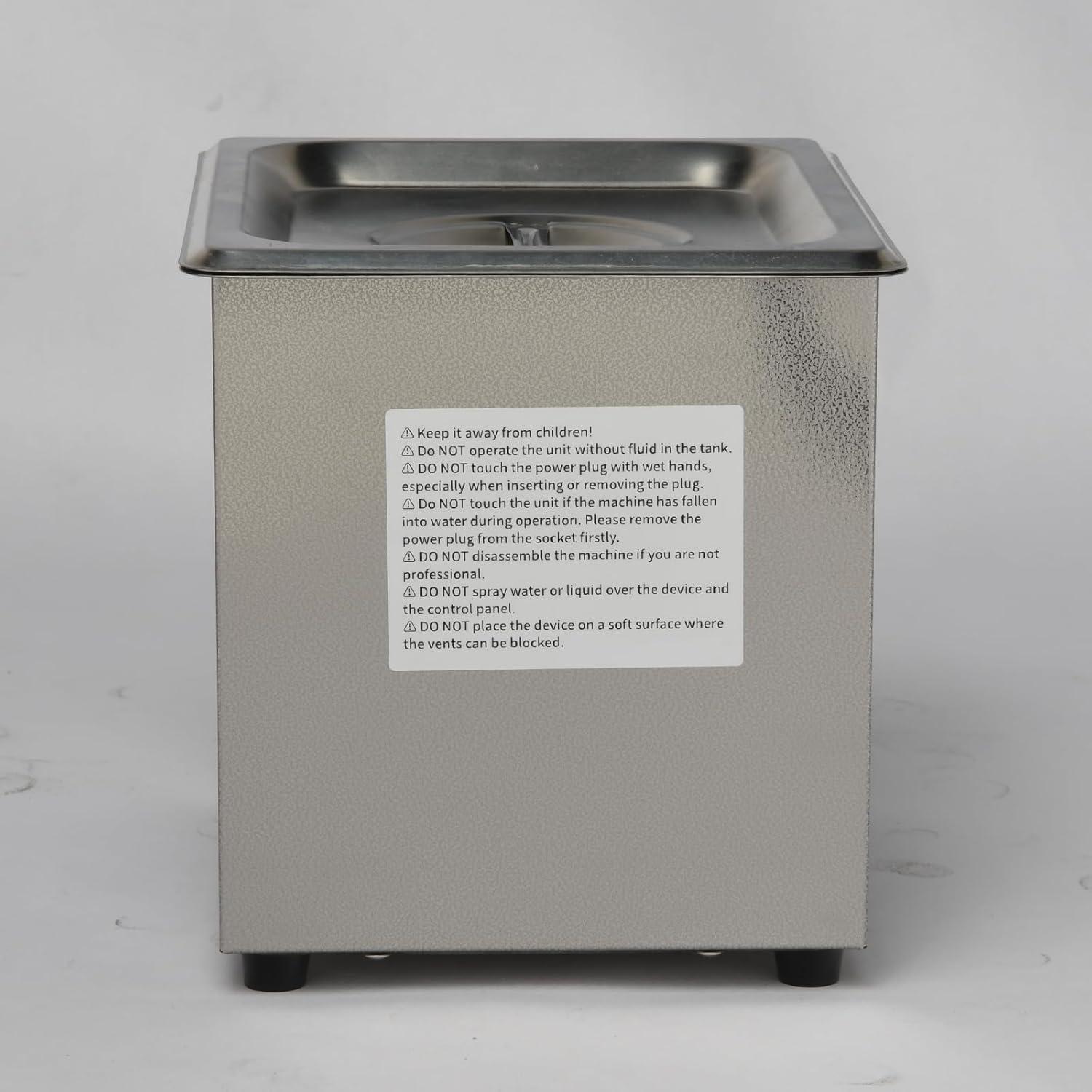 Limpiador Ultrasónico DK SONIC 1.5L 60W Acero Inoxidable