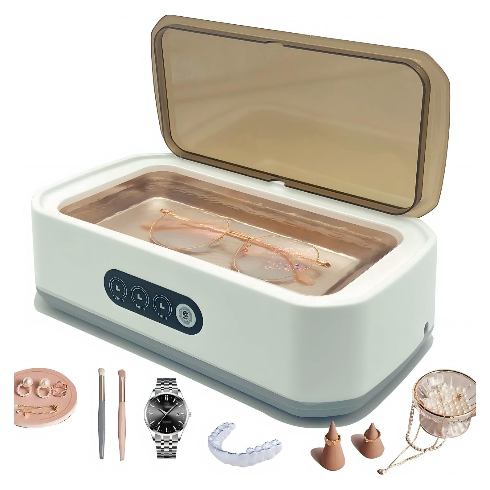 Limpiador Ultrasónico de Joyas Hyhxich JUC-650 650ml 49KHz