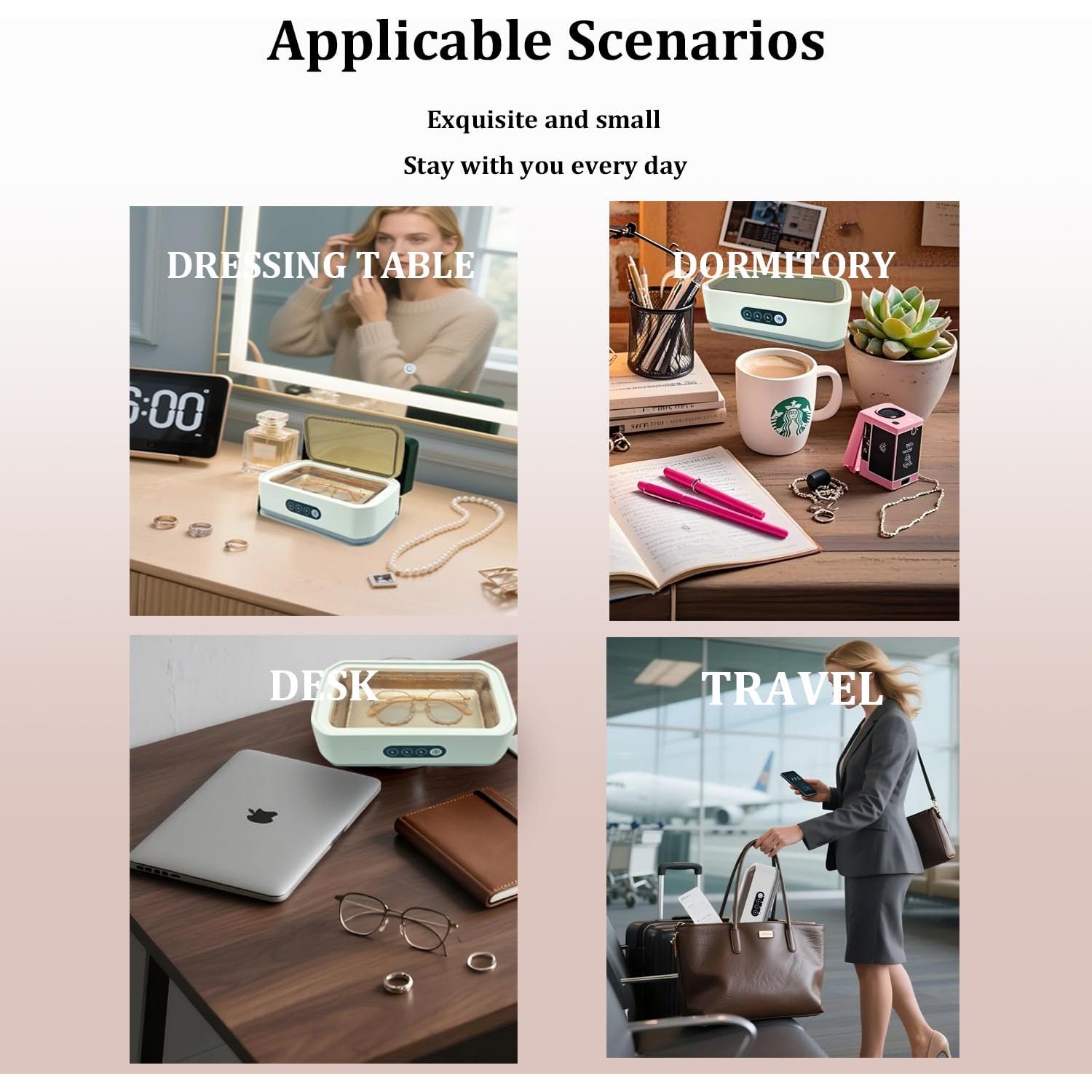 Limpiador Ultrasónico de Joyas Hyhxich JUC-650 650ml 49KHz