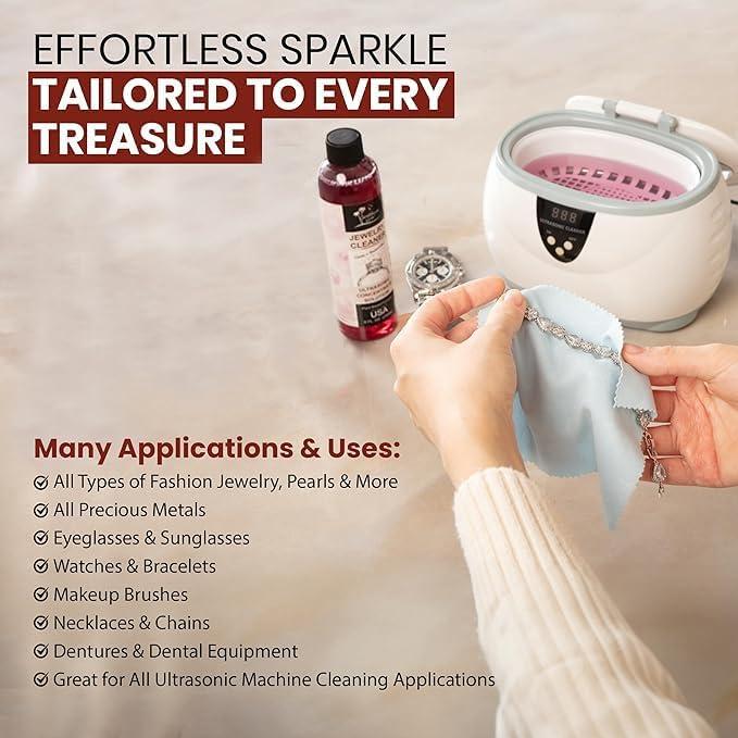 Solución Limpiadora Ultrasónica Golden Touch 236.6 ml - Multiusos