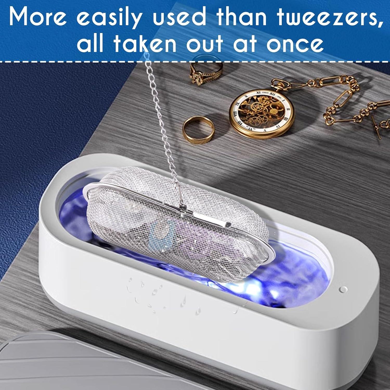 Cesta de Limpieza Ultrasónica AIERSA - 2 Piezas Acero Inoxidable