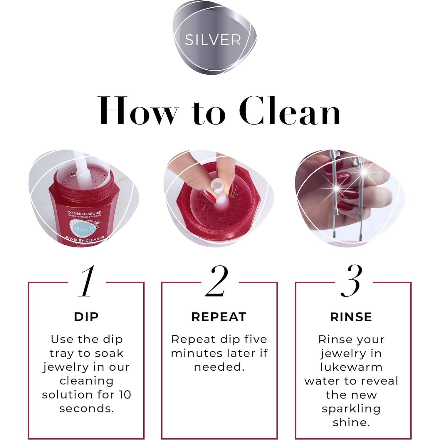 Limpiador de Joyería Connoisseurs 272g - Fina y Plata