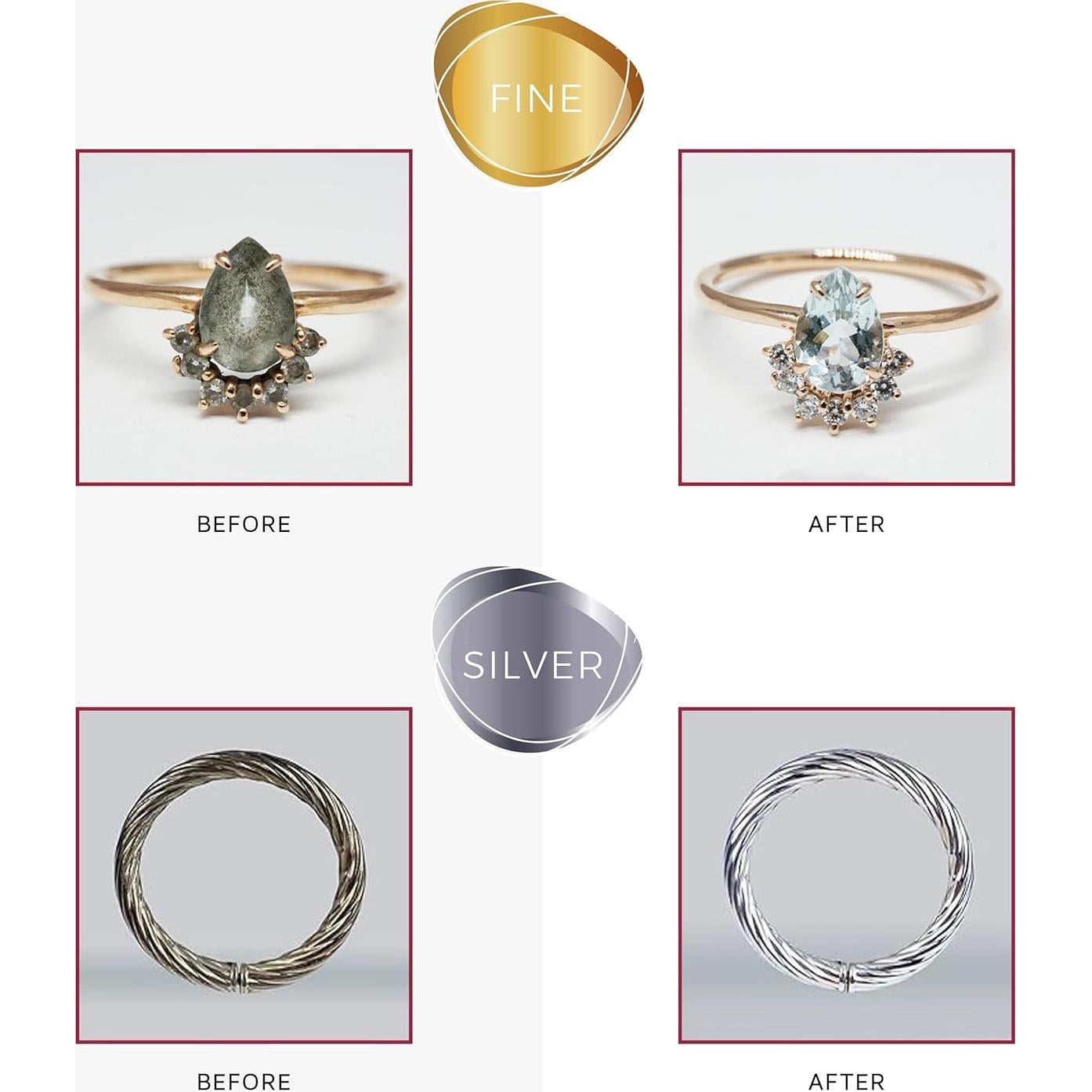 Limpiador de Joyería Connoisseurs 272g - Fina y Plata