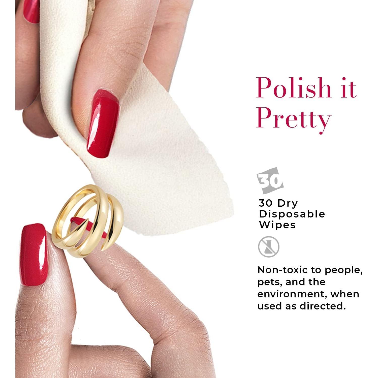 Toallitas de Limpieza de Joyería Connoisseurs 40 Unidades