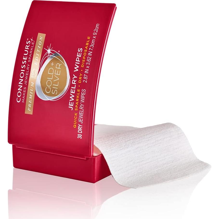 Toallitas de Limpieza de Joyería Connoisseurs 40 Unidades