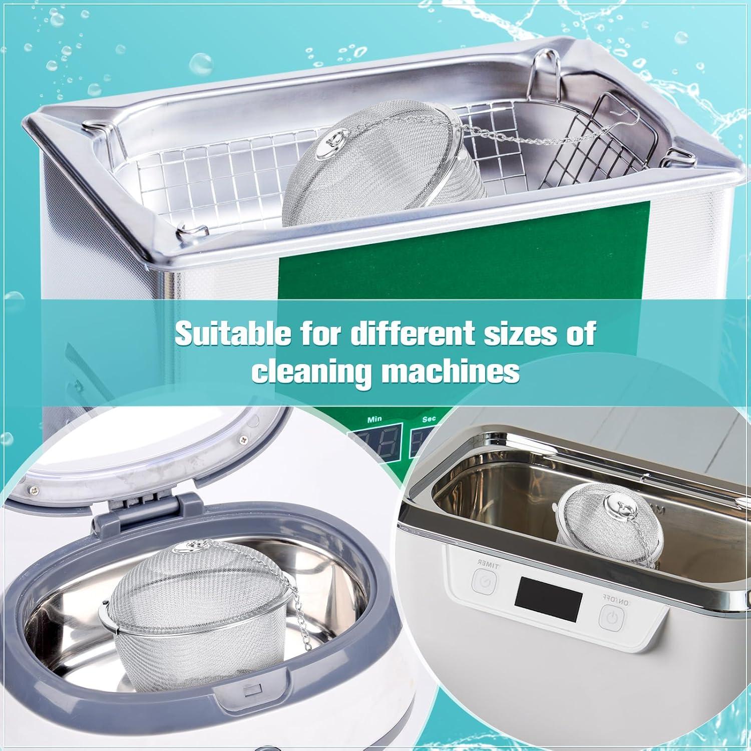 Cestas de Limpieza de Joyas Honeydak - Acero Inoxidable 3 Piezas