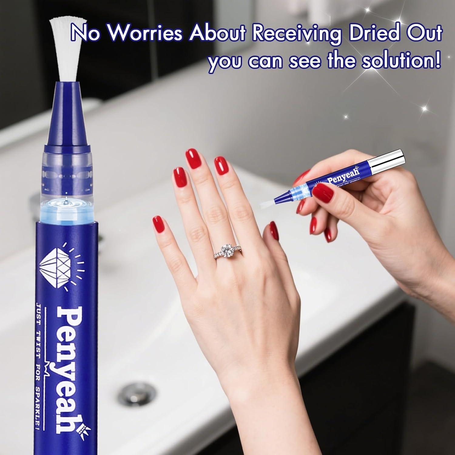 Bolígrafo Limpiador de Joyas Penyeah 2Pack - Natural y Efectivo