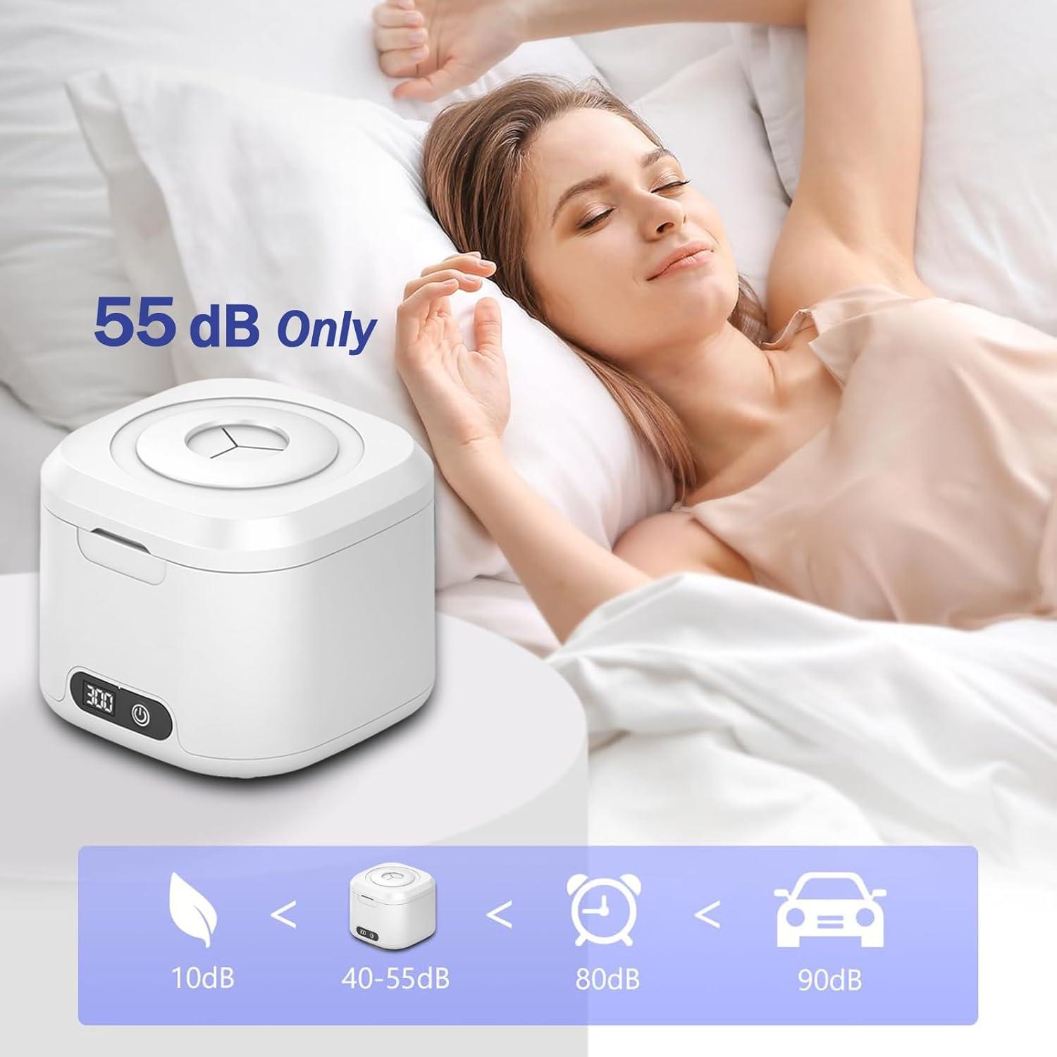 Limpiador Ultrasónico VJK 300ML con UV para Dentaduras y Joyería