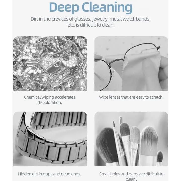 Máquina de Limpieza Ultrasónica Unique Wares 45000Hz 348g