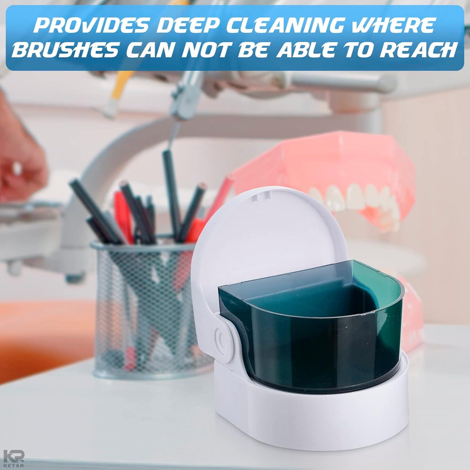 Limpiador Ultrasónico de Joyas KETAR - Portátil y Eficiente