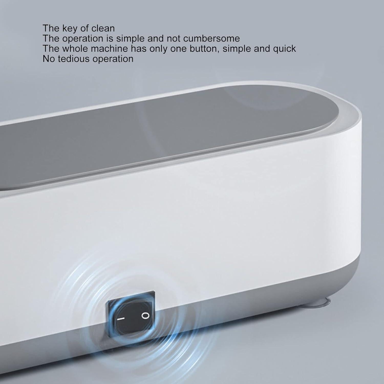 Limpiador Ultrasónico de Joyas Yuecoom Portátil 600ml