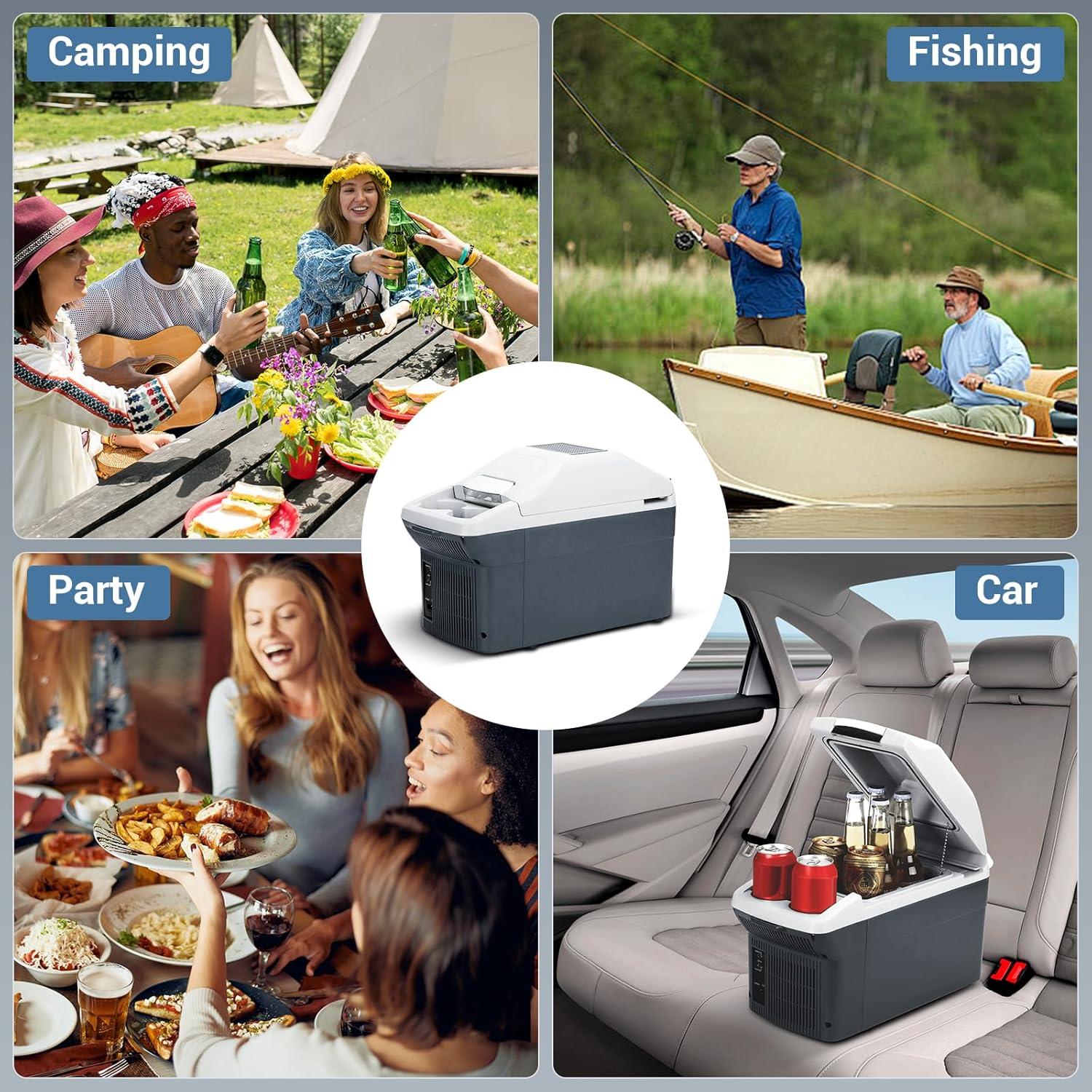 Refrigerador y Calentador Portátil JOYFRIGO 9 Litros 12V