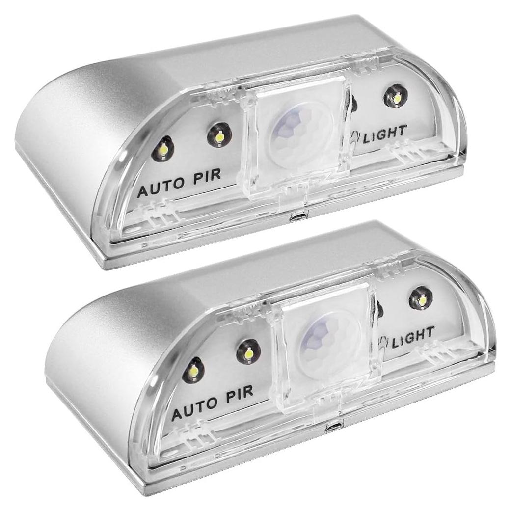 Luz de Llave Inalámbrica SENHAI con Sensor de Movimiento y 4 LED