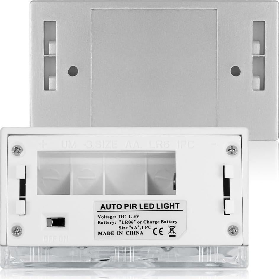 Luz de Llave Inalámbrica SENHAI con Sensor de Movimiento y 4 LED