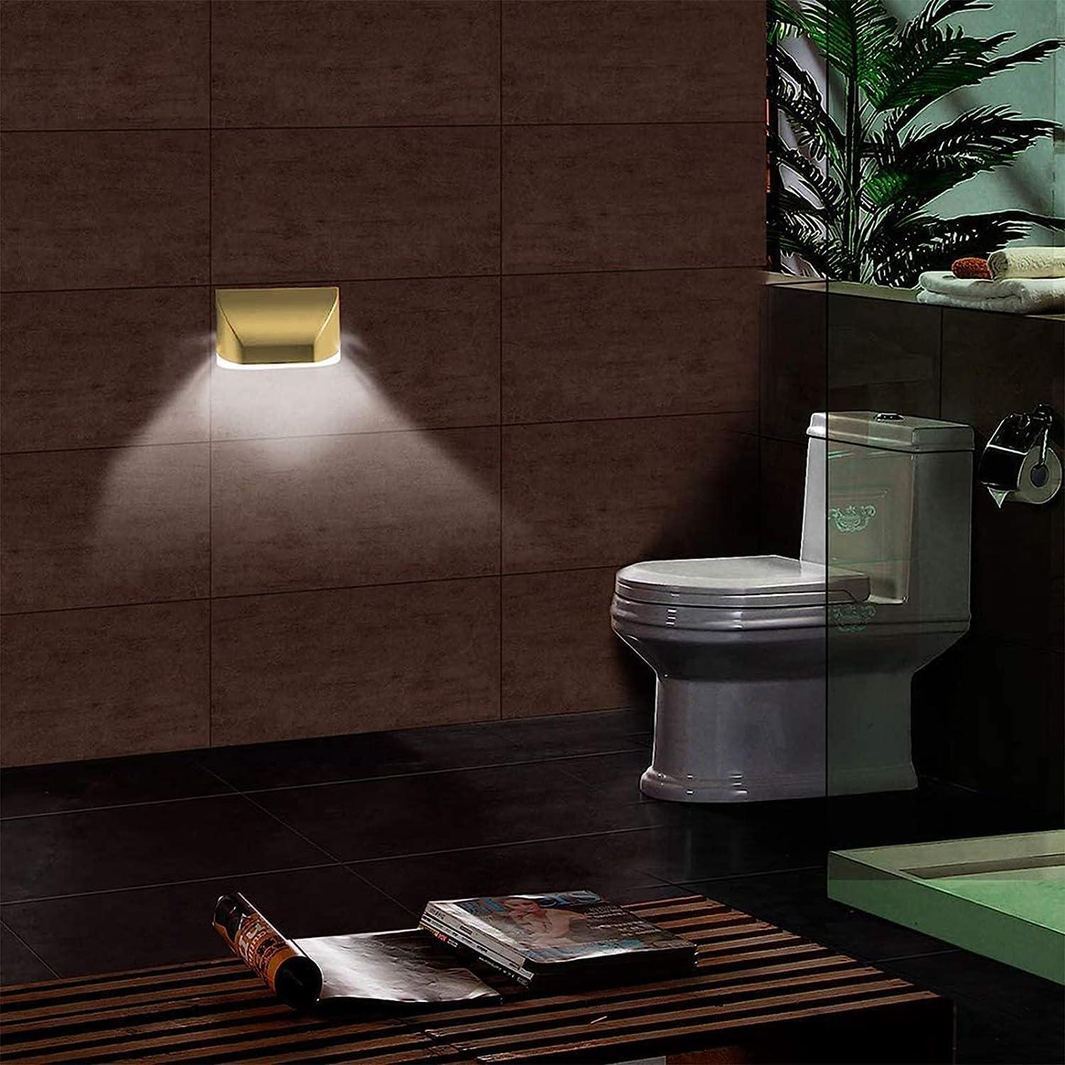 Lámpara LED Infrarroja PIR Inalámbrica MIAOERJING Dorada