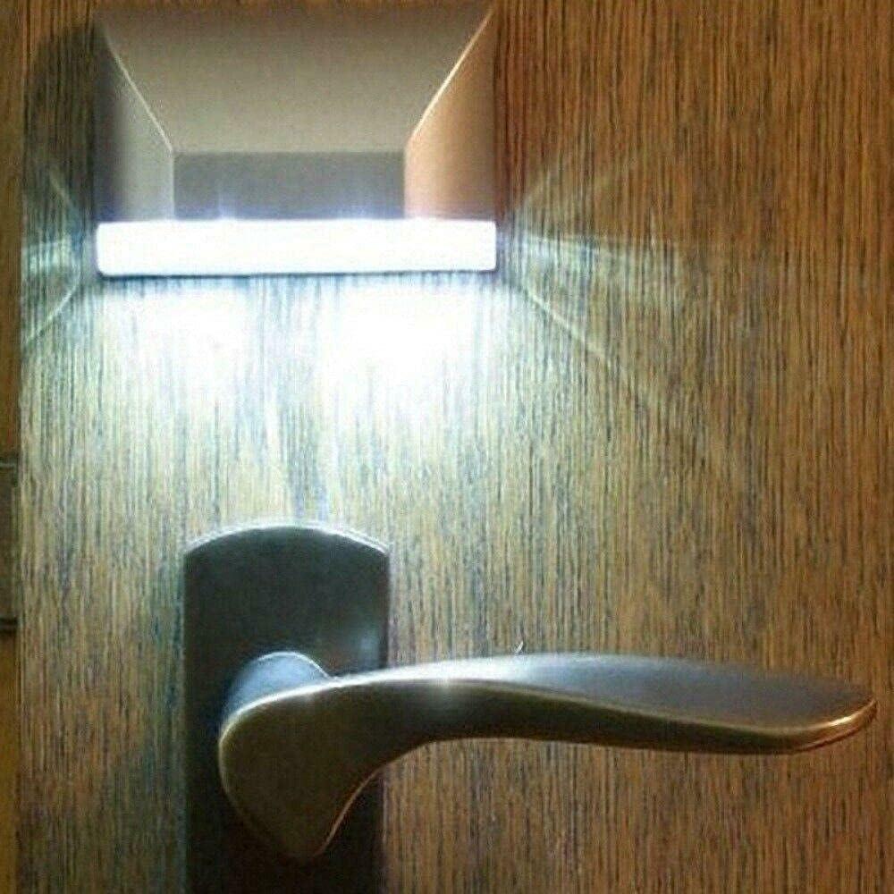 Lámpara LED con sensor de movimiento DEEIRAO LENMO, 4 bombillas