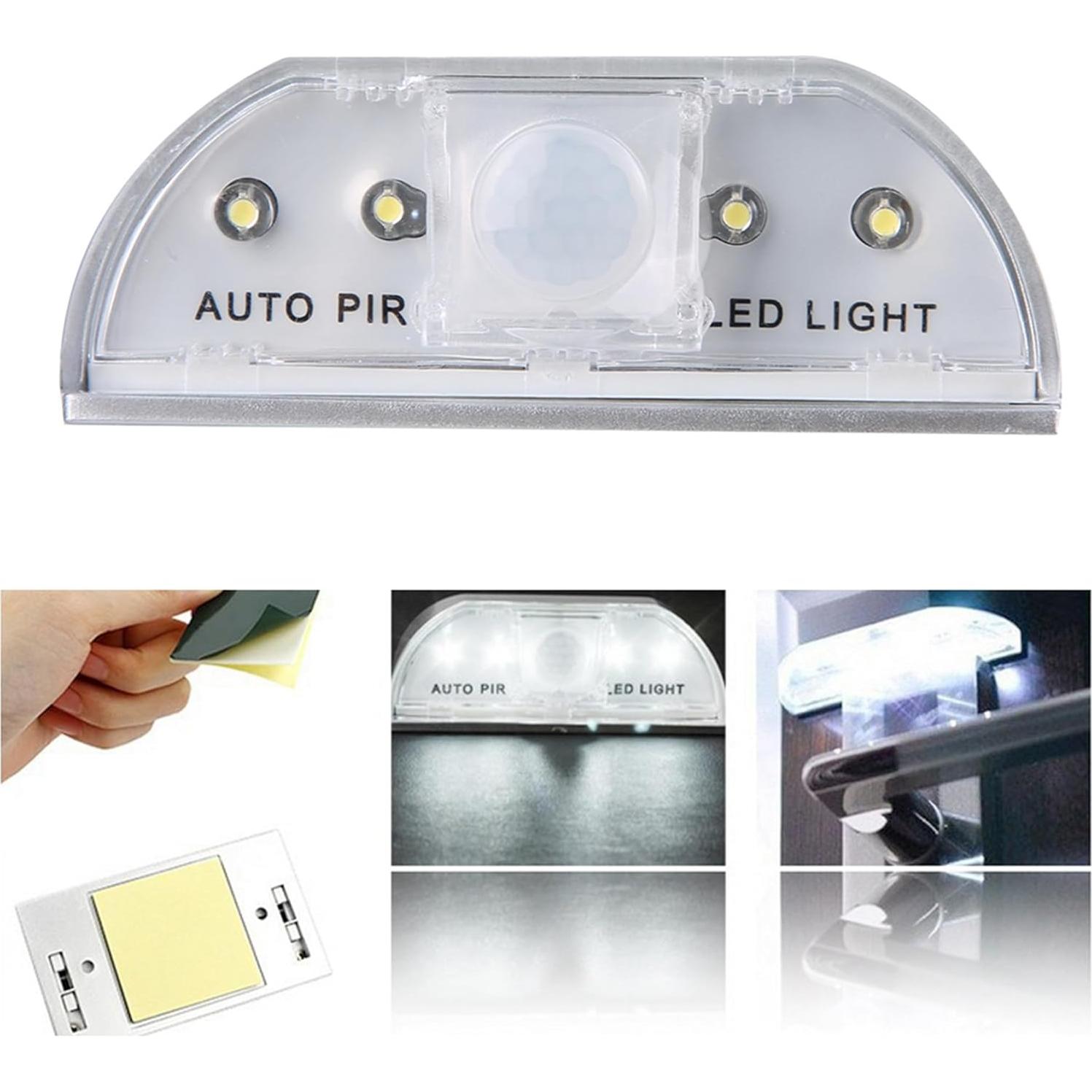 Luz de Llave TUEQE con Sensor de Movimiento LED 4 Lámparas