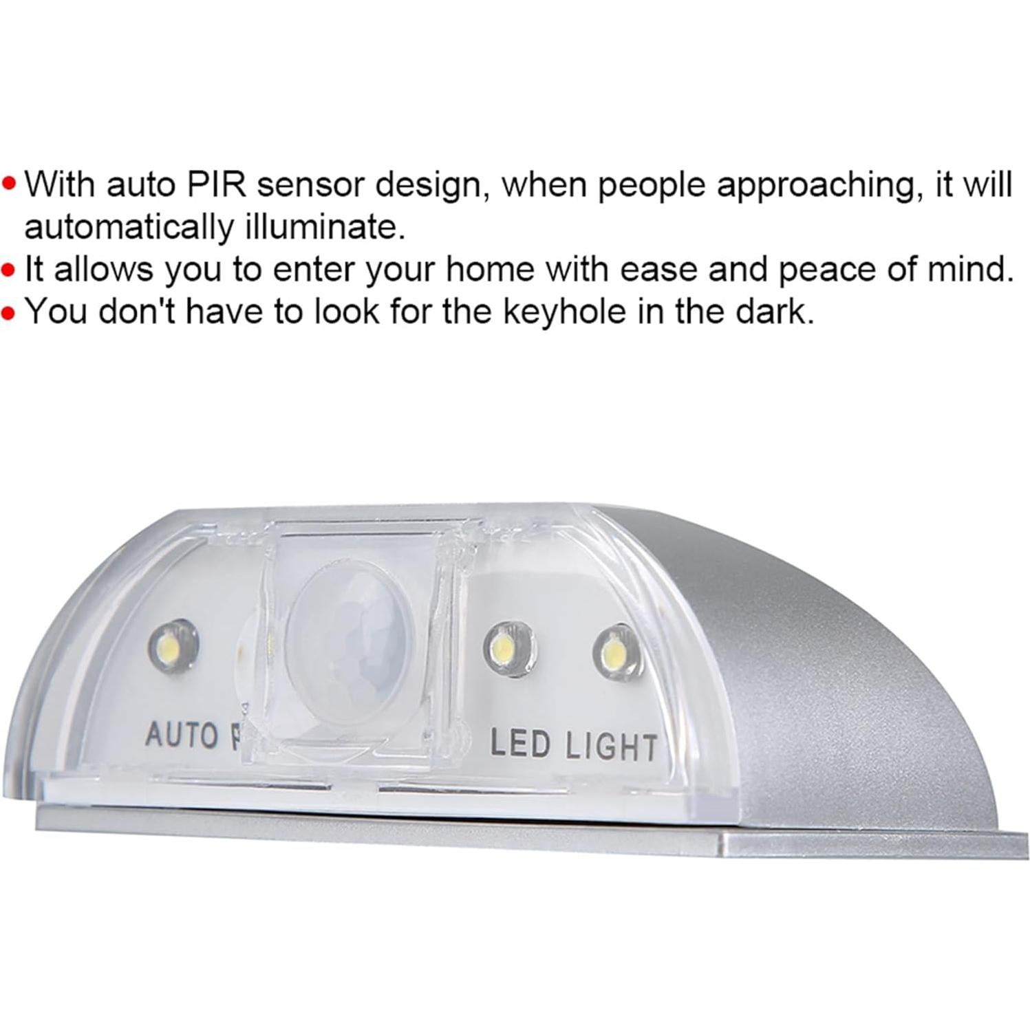 Luz de Llave TUEQE con Sensor de Movimiento LED 4 Lámparas