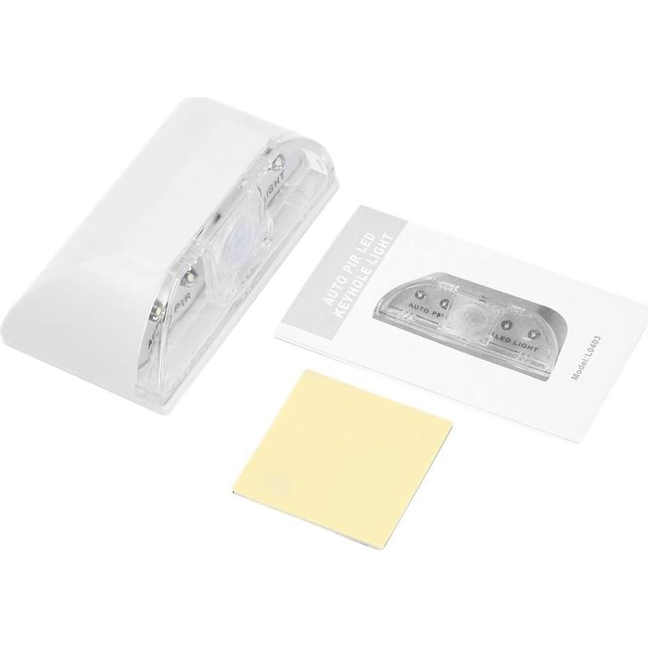 Luz de Llave LED Dayuup con Sensor PIR Infrarrojo 4 LEDs