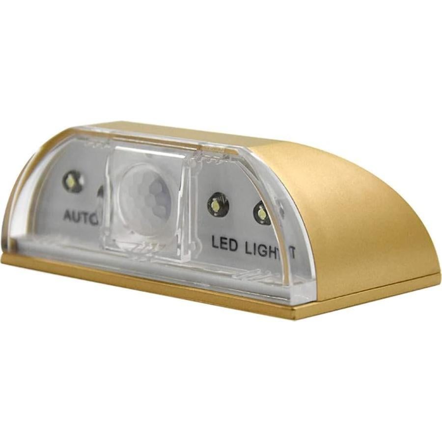 Luz LED Inteligente con Sensor de Movimiento UPDD - Dorado