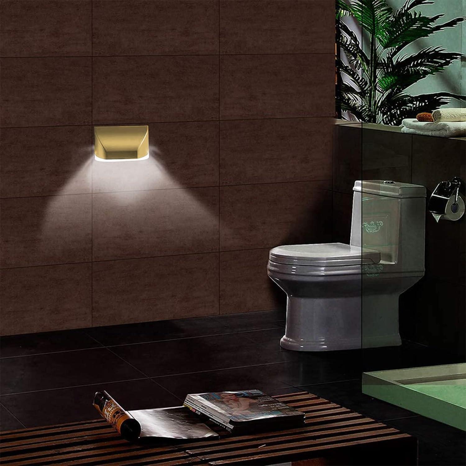 Luz LED Inteligente con Sensor de Movimiento UPDD - Dorado