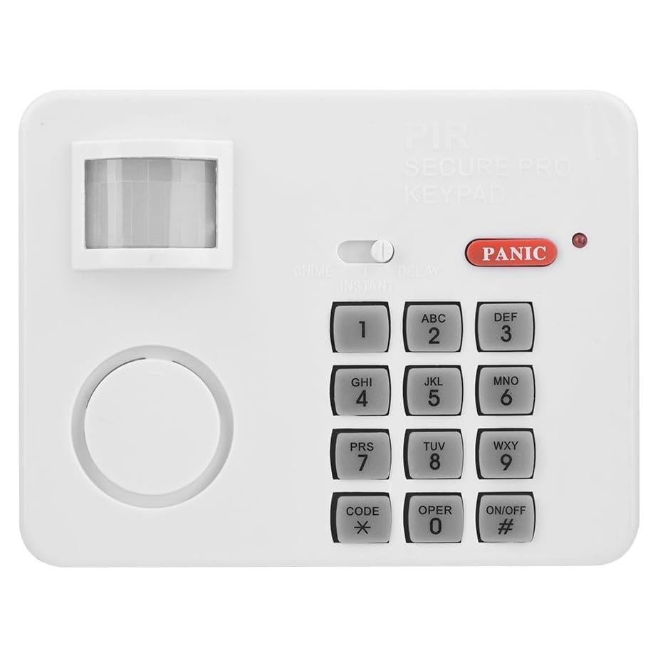 Alarma Inalámbrica de Movimiento Zerone 105dB para Seguridad