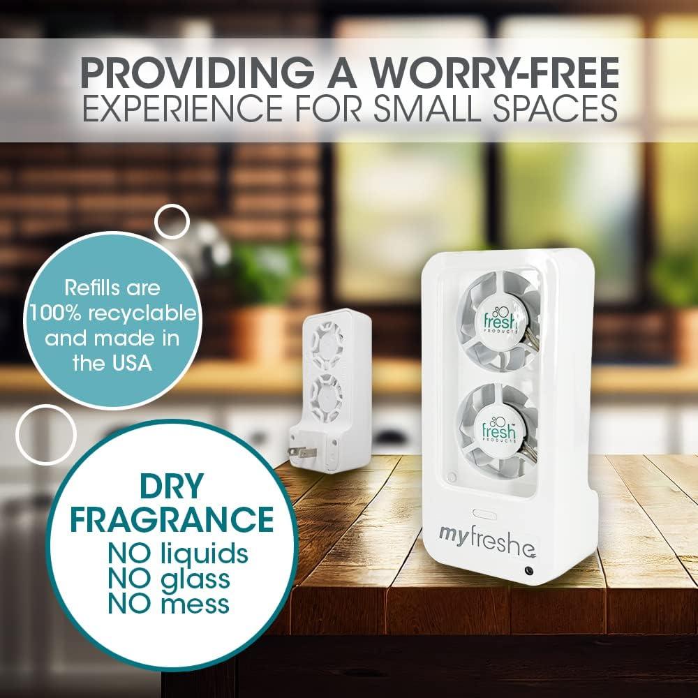 Ambientador Enchufable myfreshe Kit Inicial 2 Dispensadores 6 Fragancias