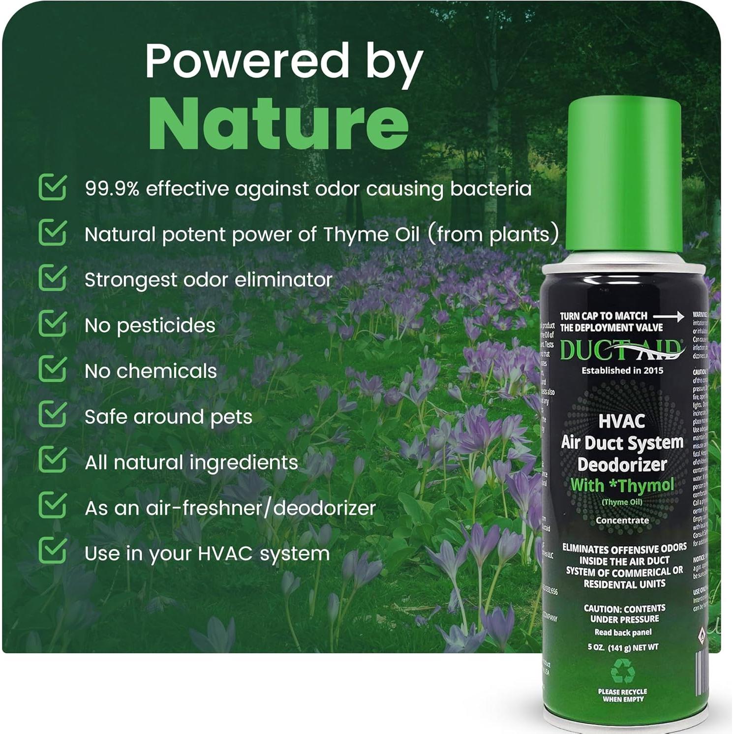 Ambientador Duct Aid Natural con Extracto de Tomillo 226g