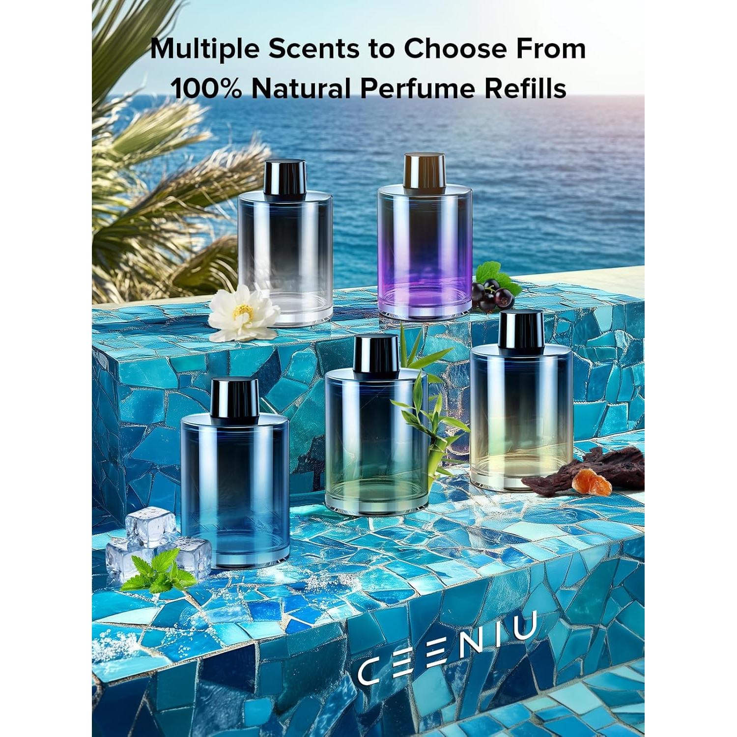 Ambientador de Coche Inteligente Ceeniu CF3 135ml Menta Helada