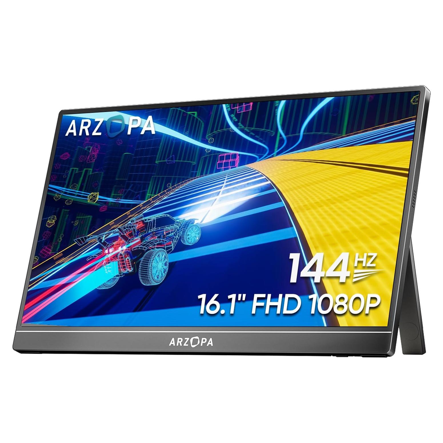 Monitor Portátil ARZOPA Z1FC 16.1" 144Hz FHD IPS