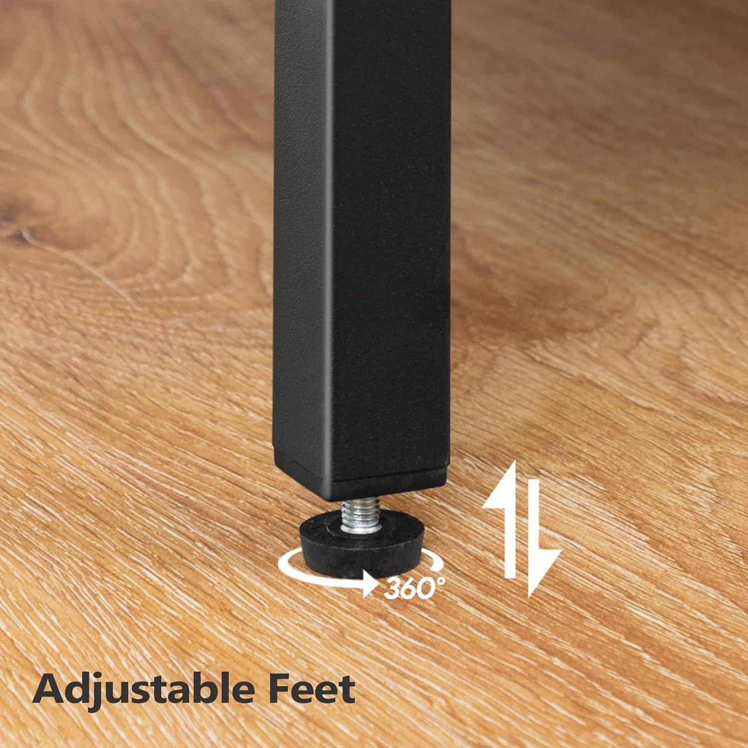 Juego de 2 Taburetes de Bar MAHANCRIS Marrón Rústico 65cm