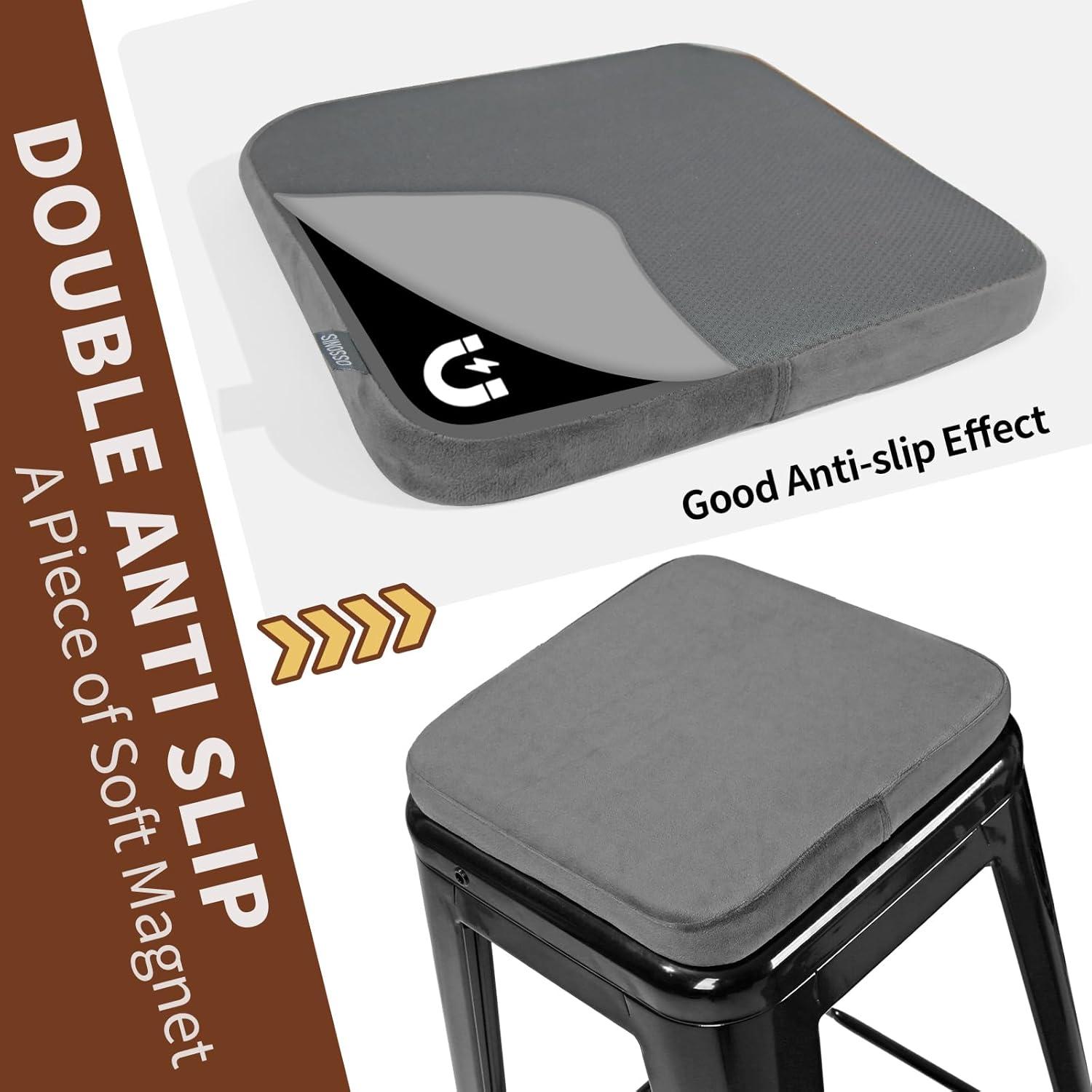 Cojines de Espuma Viscoelástica SINOSSO 4 Unidades Antideslizantes