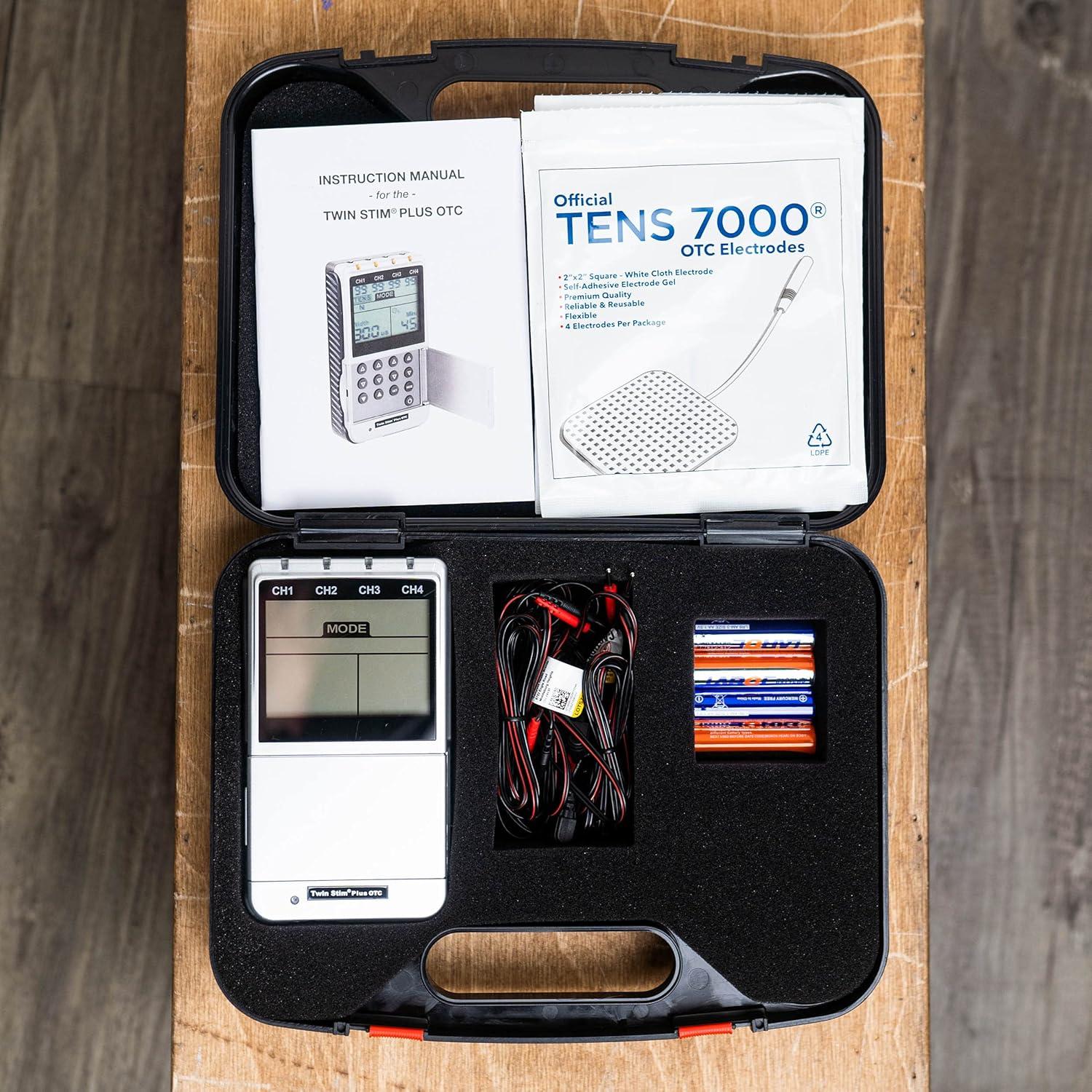 Estimulador Muscular EMS y TENS Roscoe Medical 4 Canales